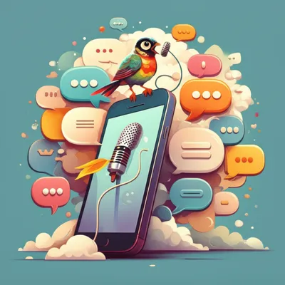 Illustration microblogs - Image 1