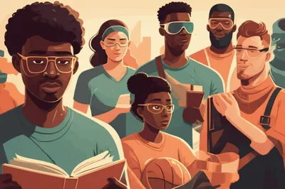 Illustration eyewear - Image 1