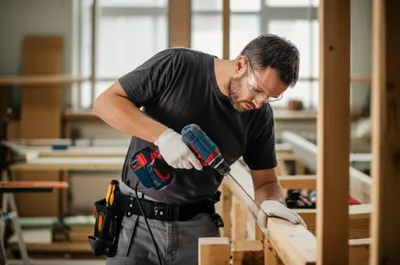 Illustration tradesman