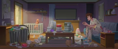 Illustration deadbeat - Image 1