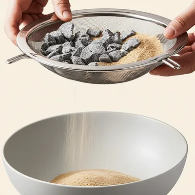 Illustration sieve - Image 1