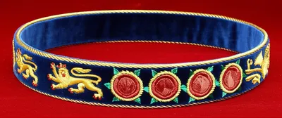 Illustration blue ribbons - Image 1