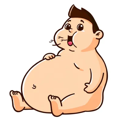 Illustration burping