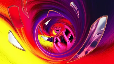 Illustration manic - Image 1