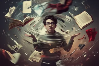 Illustration cluttered - Image 1