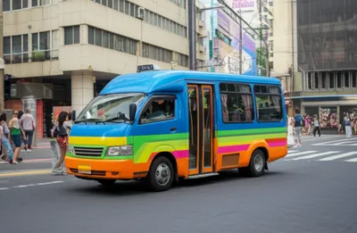 Illustration minibus - Image 1