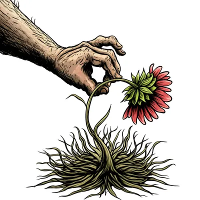 Illustration exploited