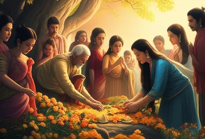 Illustration honouring - Image 1