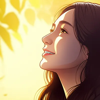 Illustration admiring - Image 1