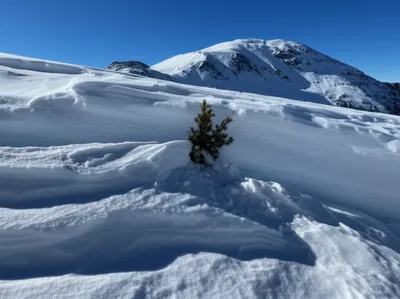 Illustration snowpack