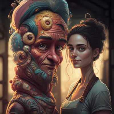 Illustration daughter - Image 1