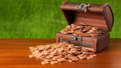 Illustration pennies - Image 1