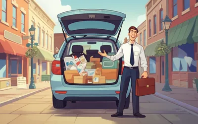 Illustration travelers - Image 1