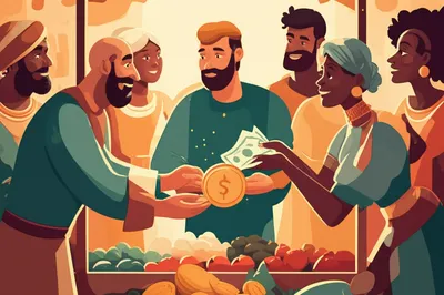 Illustration mony - Image 1