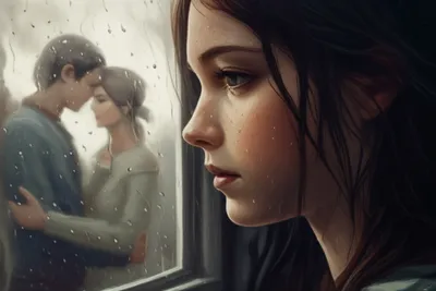 Illustration jealous