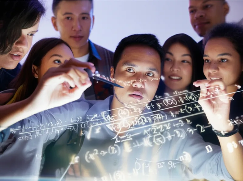 Illustration visuelle du mot « indicating » - Indiquer, signaler, révéler