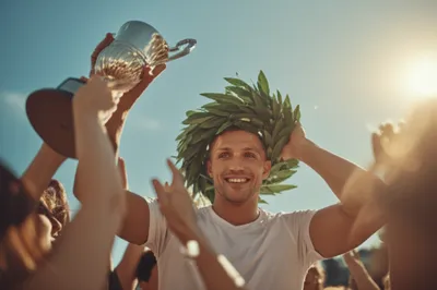 Illustration laureled - Image 1