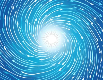 Illustration anticyclones