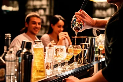 Illustration bartender