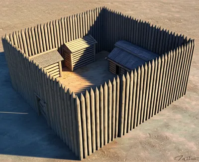 Illustration stockade - Image 1