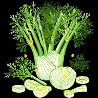 Illustration fennel - Image 1