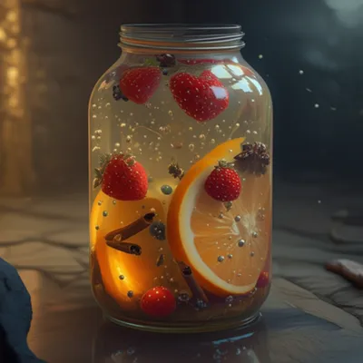 Illustration fermenting