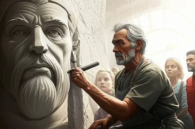 Illustration graver - Image 1