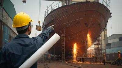 Illustration shipbuilder