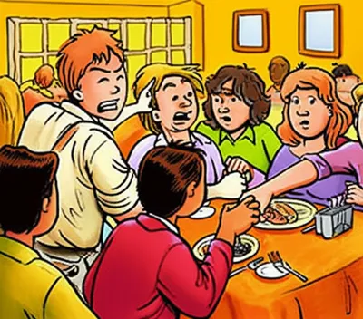 Illustration unmannerly - Image 1