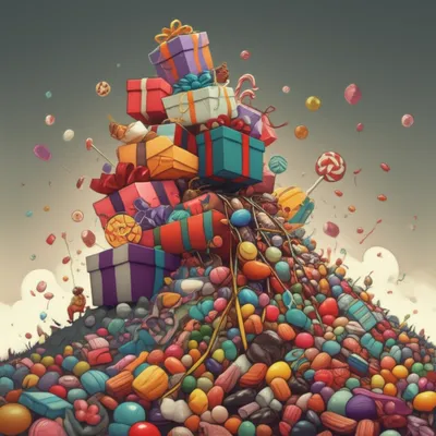 Illustration piled - Image 1