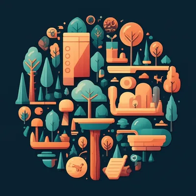 Illustration park - Image 1