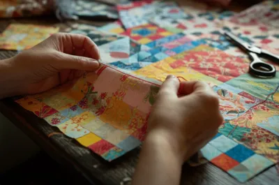 Hình ảnh minh họa quilting - Ảnh 1