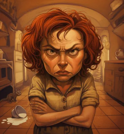 Illustration shrewish - Image 1