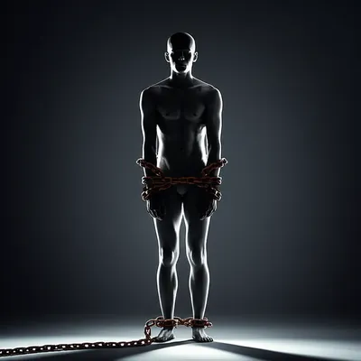 Illustration chained - Image 1