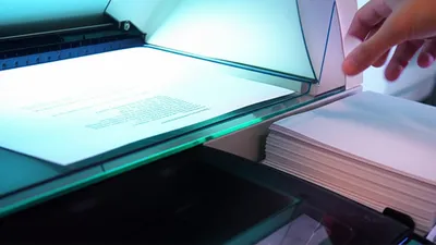 Illustration photocopier