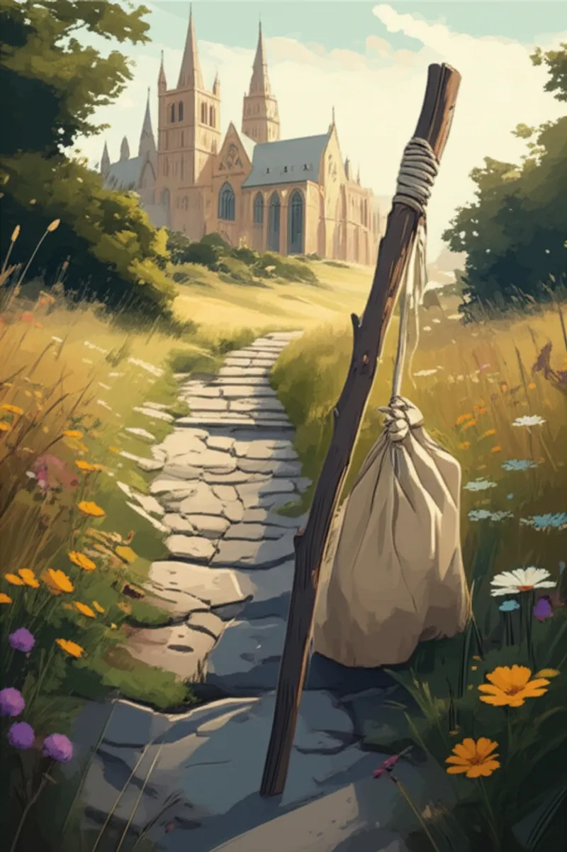 Визуальная иллюстрация bourdons: Посох паломника - Изображение 1