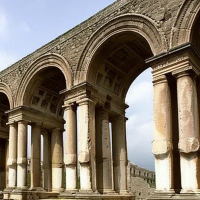 Illustration pillars