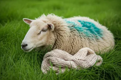 Illustration woollen - Image 1