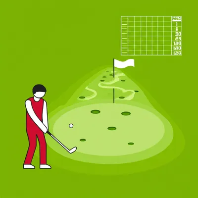 Illustration golf - Image 1