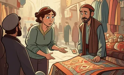 Illustration haggled