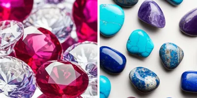 Illustration semiprecious