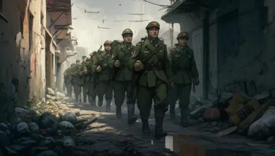 Illustration defile - Image 1