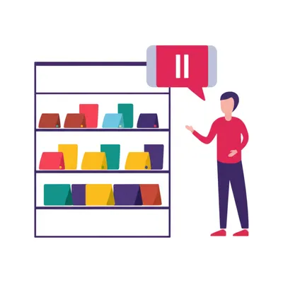 Illustration retailer