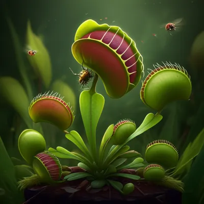 Illustration insectivorous