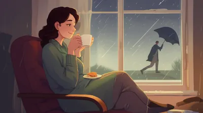 Illustration schadenfreude