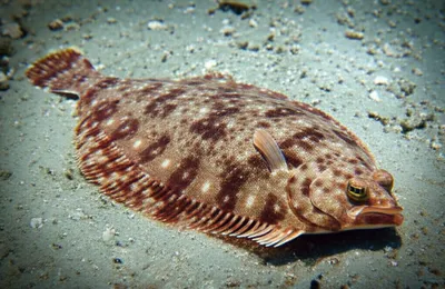 Illustration flounder