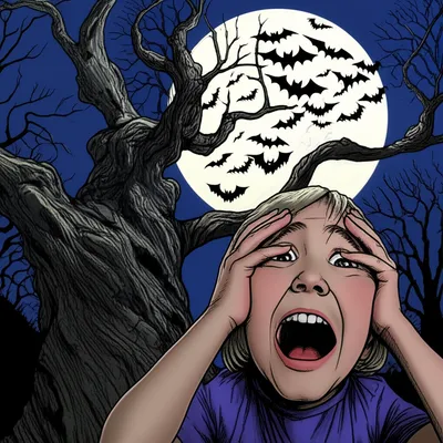 Illustration shrieks - Image 1