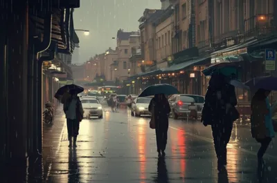 Illustration wettest - Image 1