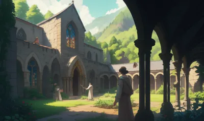 Illustration abbey - Image 1