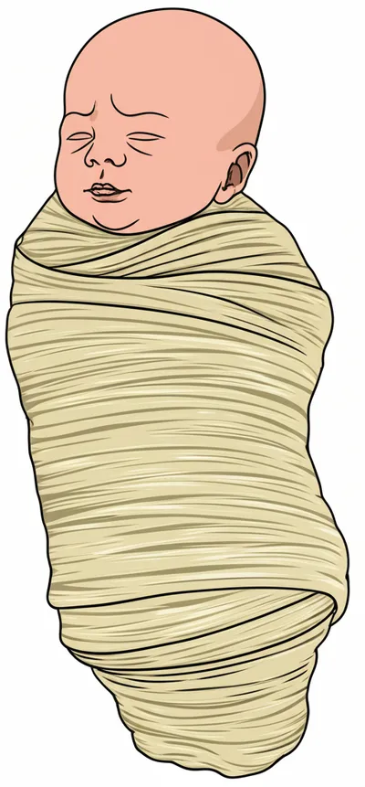 Illustration swaddling - Image 2